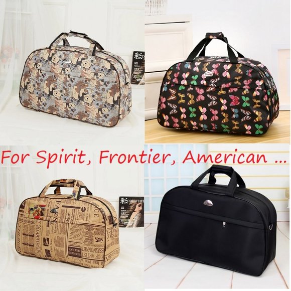 Personal Item Bag 18x14x8 Under the Seat Small Bag for Spirit Frontier America - Picture 1 of 12